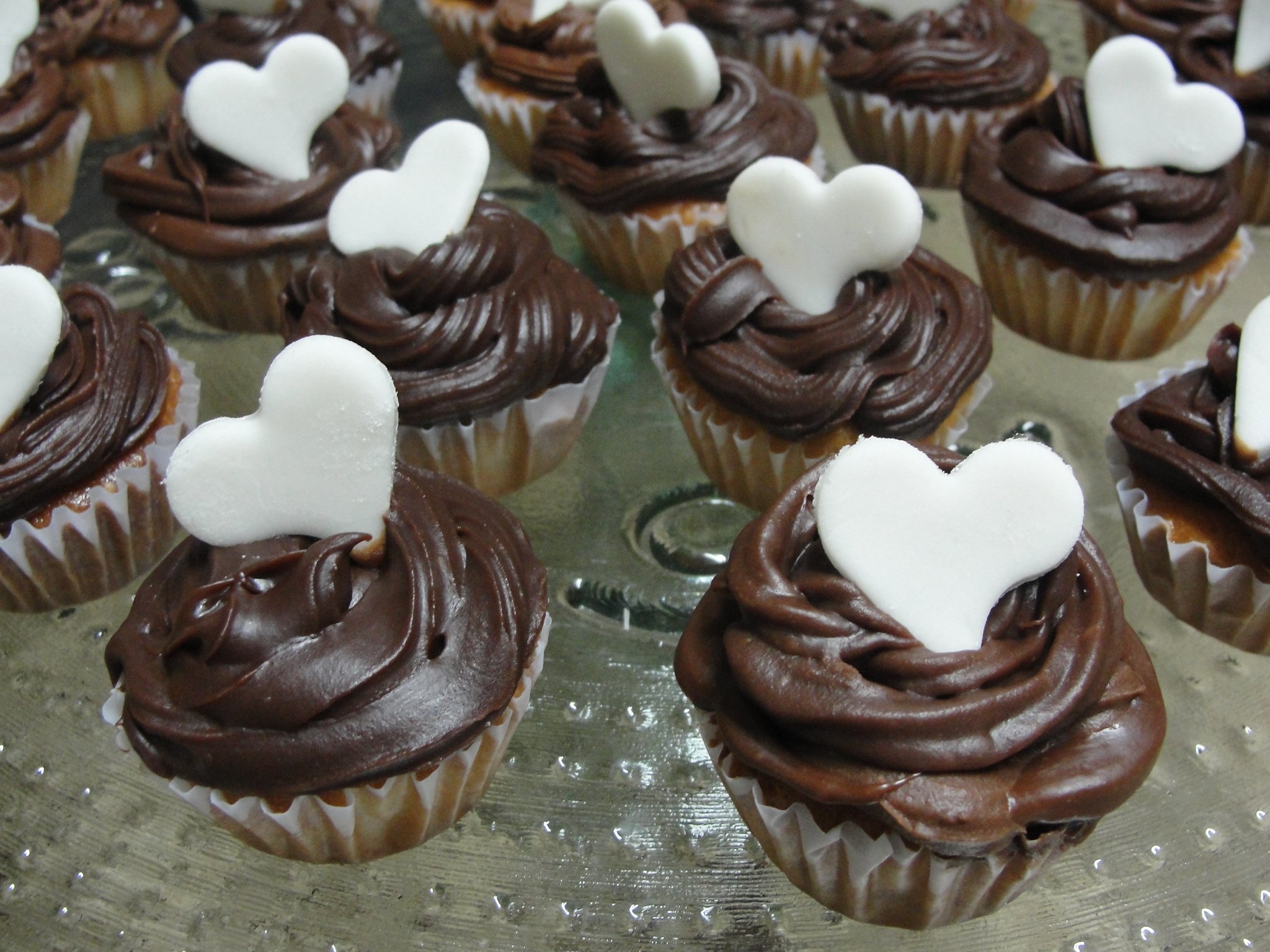 Cupcake de chocolate