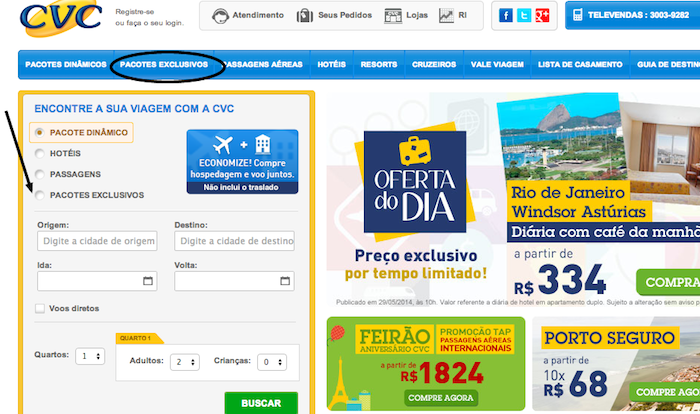 Site da CVC