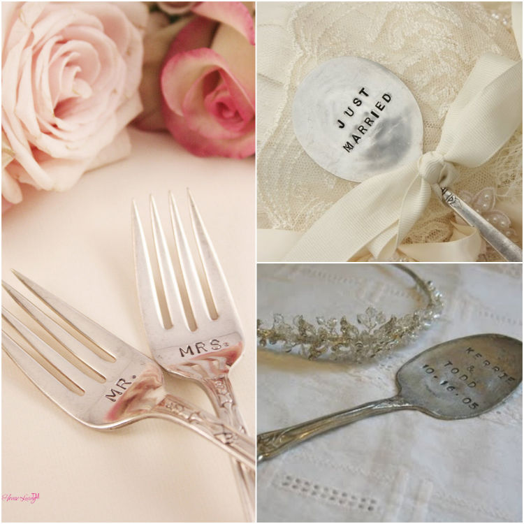 Talheres personalizados vintage