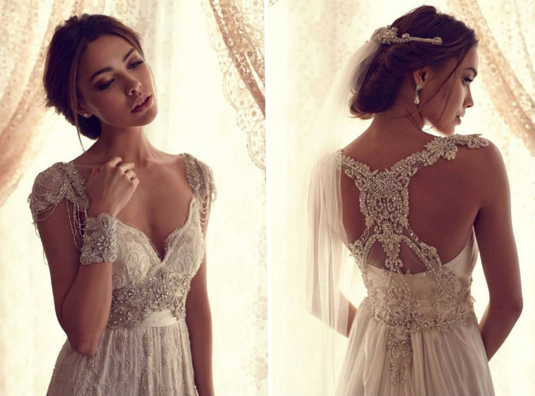 Vestido de noiva indie