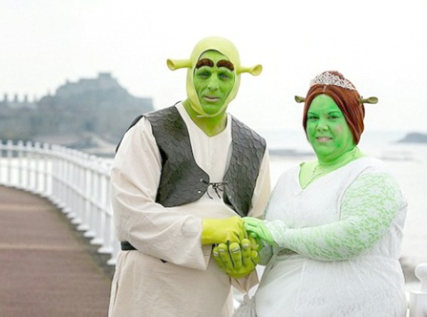 Casamento estilo Shrek