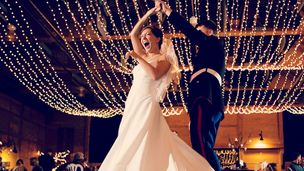 iluminação de casamento