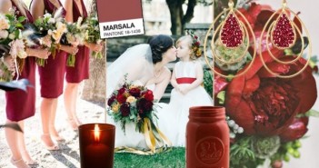 marsala para casamento